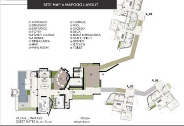 Mapogo Bush House Provisional Floor Plan