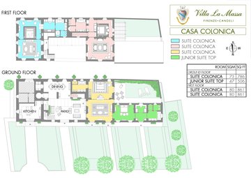 Casa Colonica Floor Plan