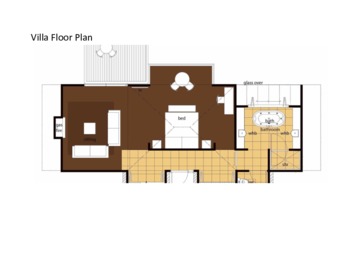 Villa Floor Plan  850sqf
